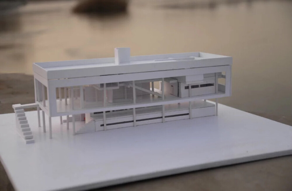 湖畔静谧 特拉尼别墅建筑模型设计解析